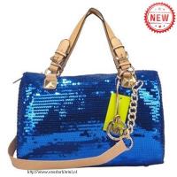 michael kors glitter groot blauw boekentassen Style Tassen kgh47884